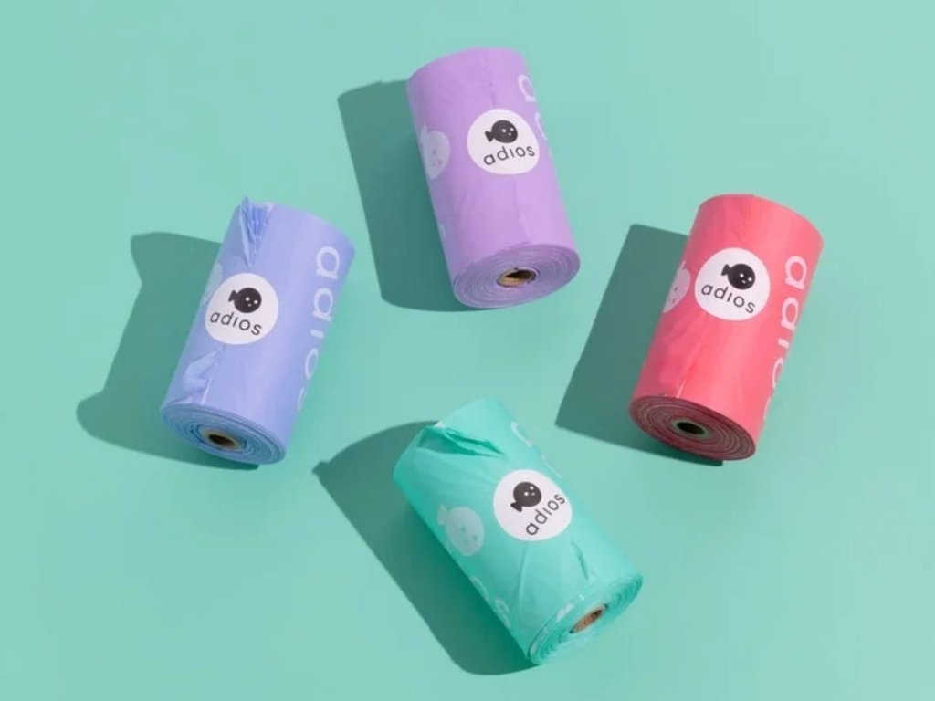 Miljøvennlige hundeposer fra Adios - Hundepappa