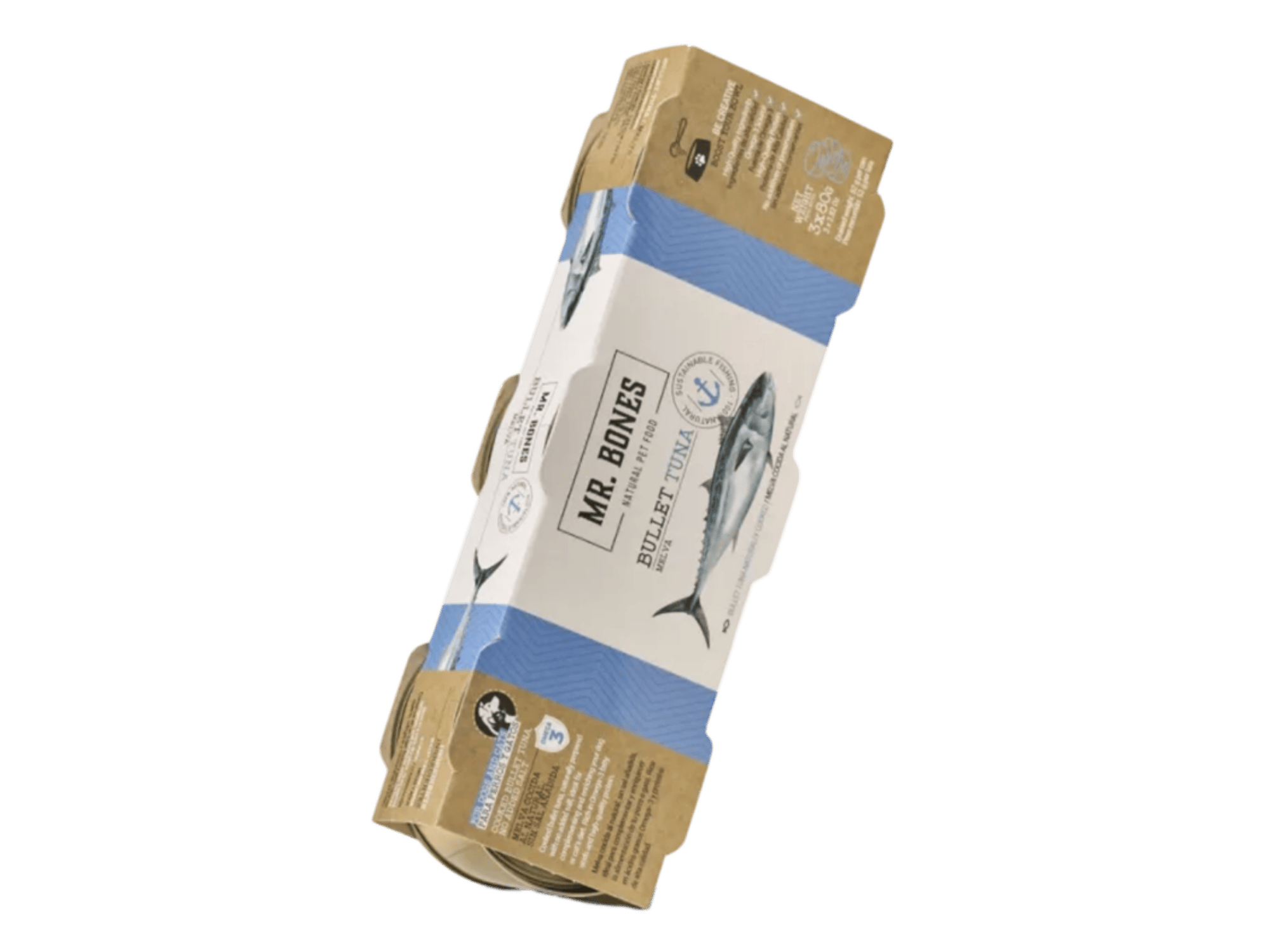 Mr. Bones hermetisert bullet tuna 240 g