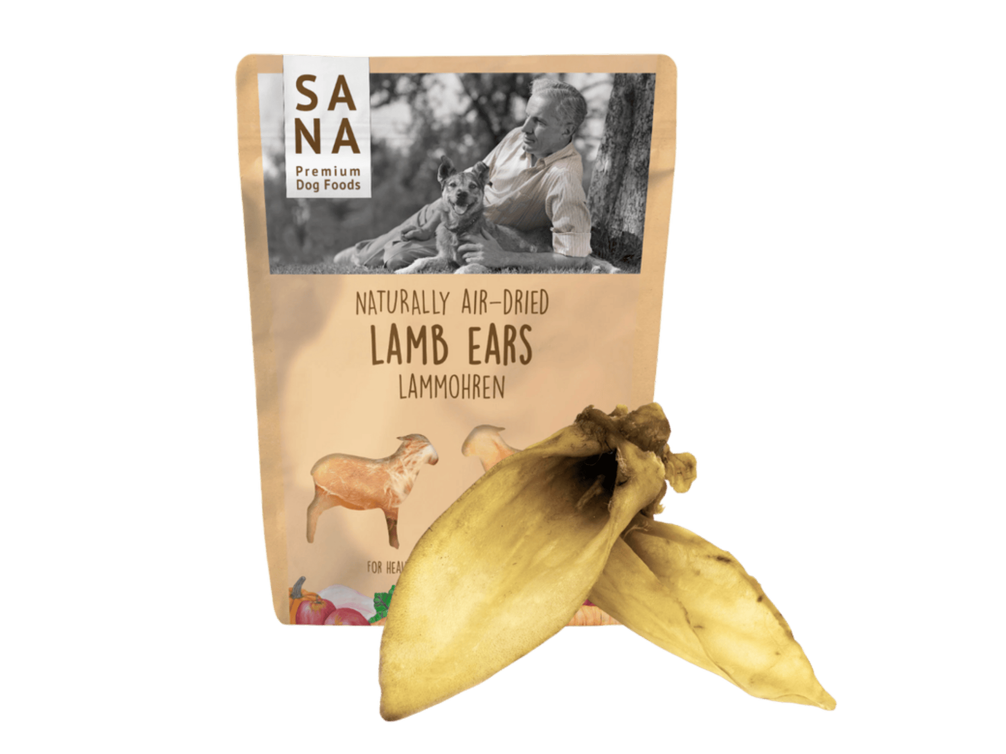 Sana lufttørkede lammeører 250 g