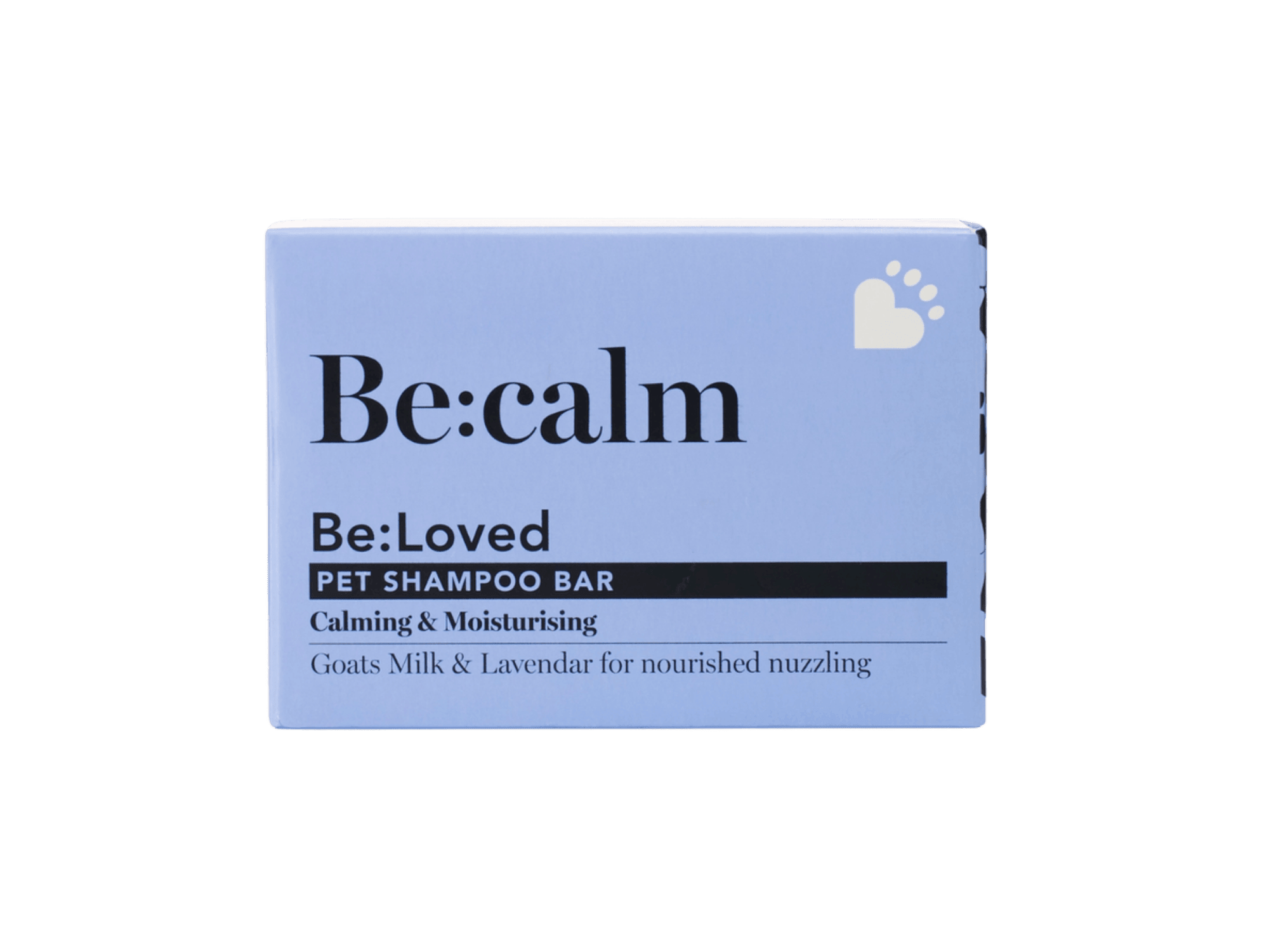 Be:calm beroligende sjampobar med geitemelk og lavendel - Hundepappa