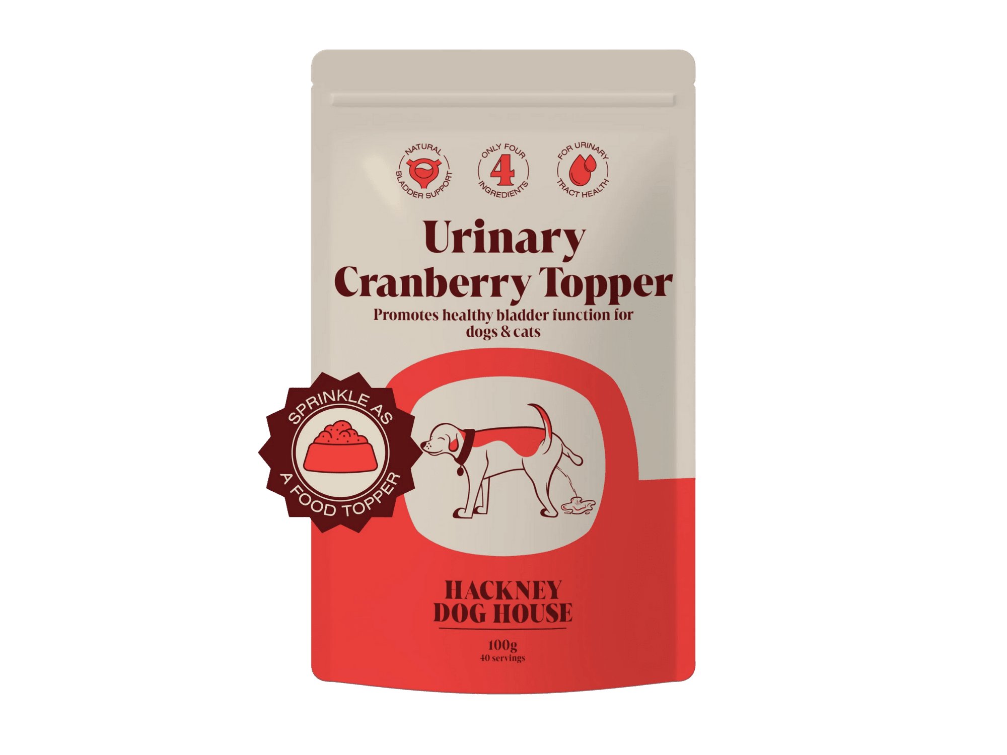 Hackney Dog House tranebærpulver 100 g - Hundepappa