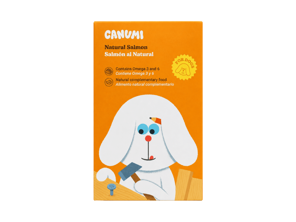 Canumi hermetisert laks i vann 115 g - Hundepappa