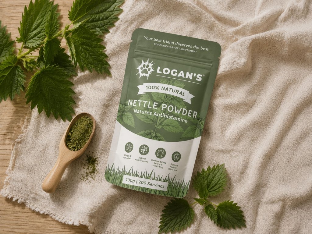 Logan's Brenneslepulver 100 g - Hundepappa