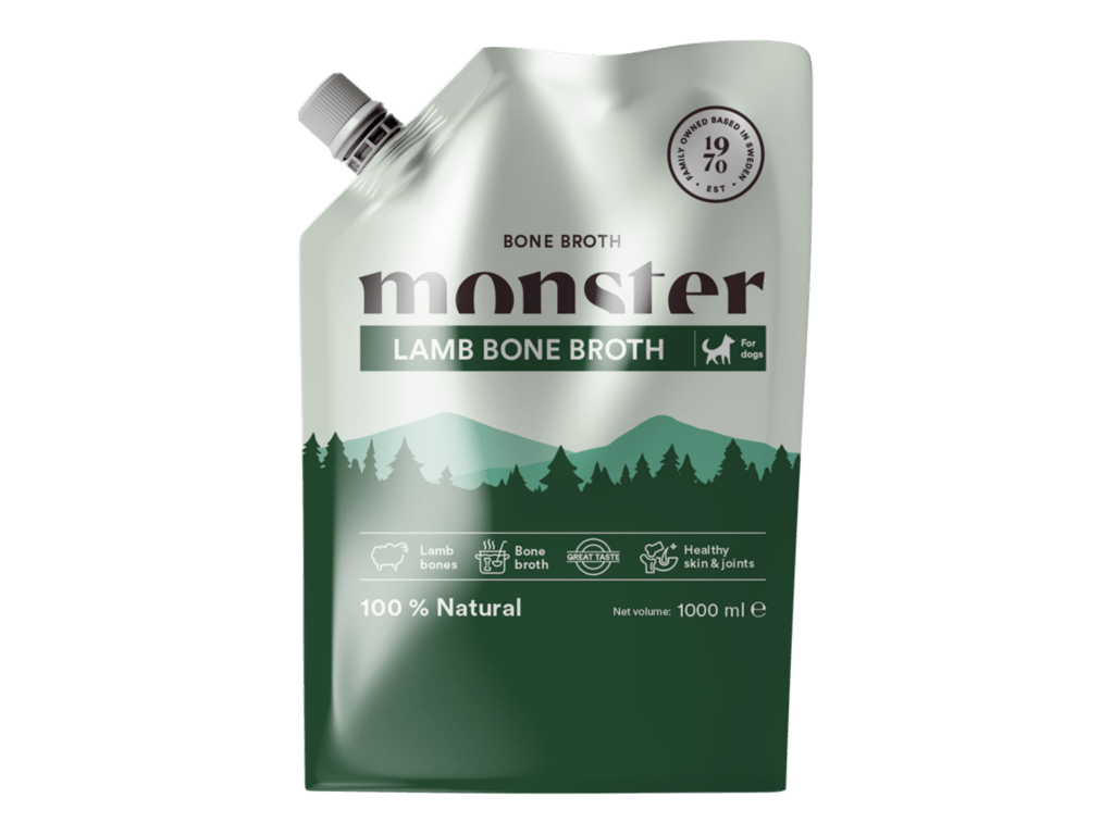 Monster flytende beinkraft av lam - Hundepappa