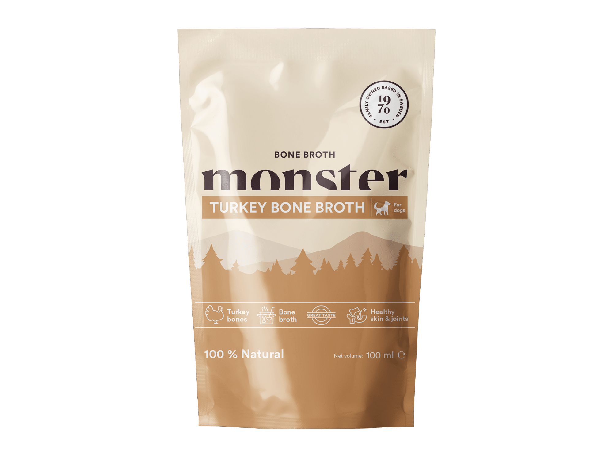 Monster flytende beinkraft av kalkun - Hundepappa