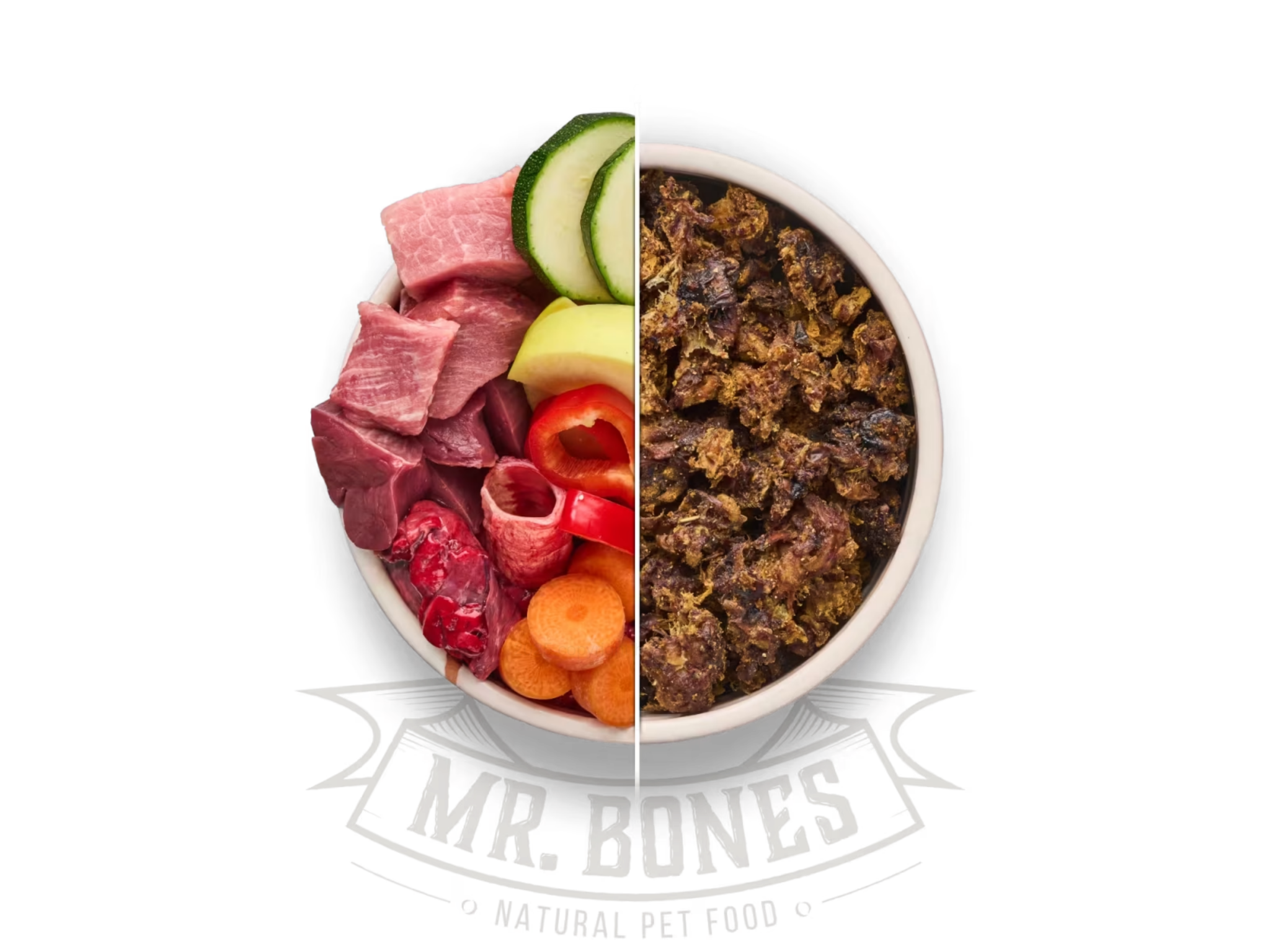 Mr. Bones lufttørket råfôr av iberisk gris - Hundepappa
