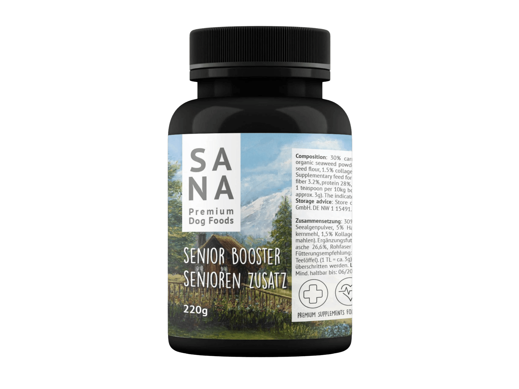 Sana seniortilskudd 220 g - Hundepappa