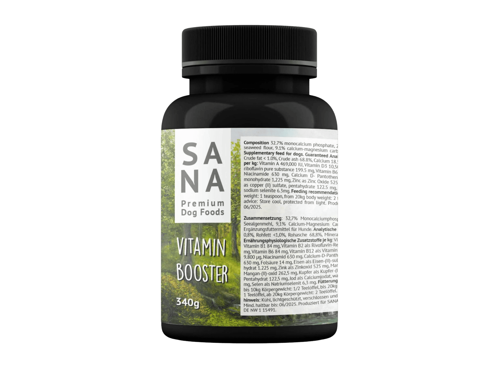 Sana vitamintilskudd 340 g - Hundepappa