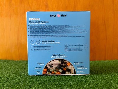 Canumi hermetisert makrell med grønnsaker 240 g