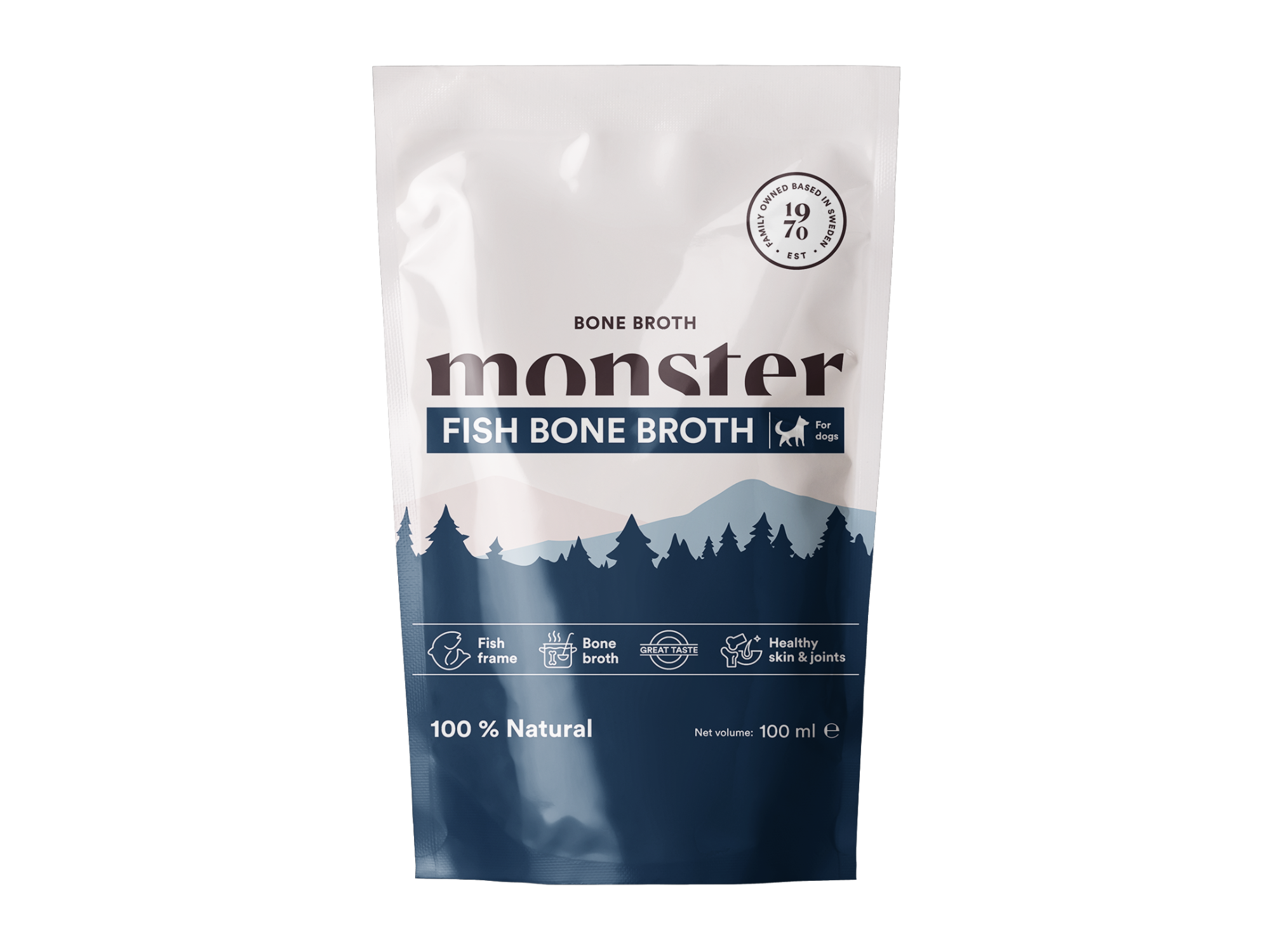 Monster flytende beinkraft av fisk