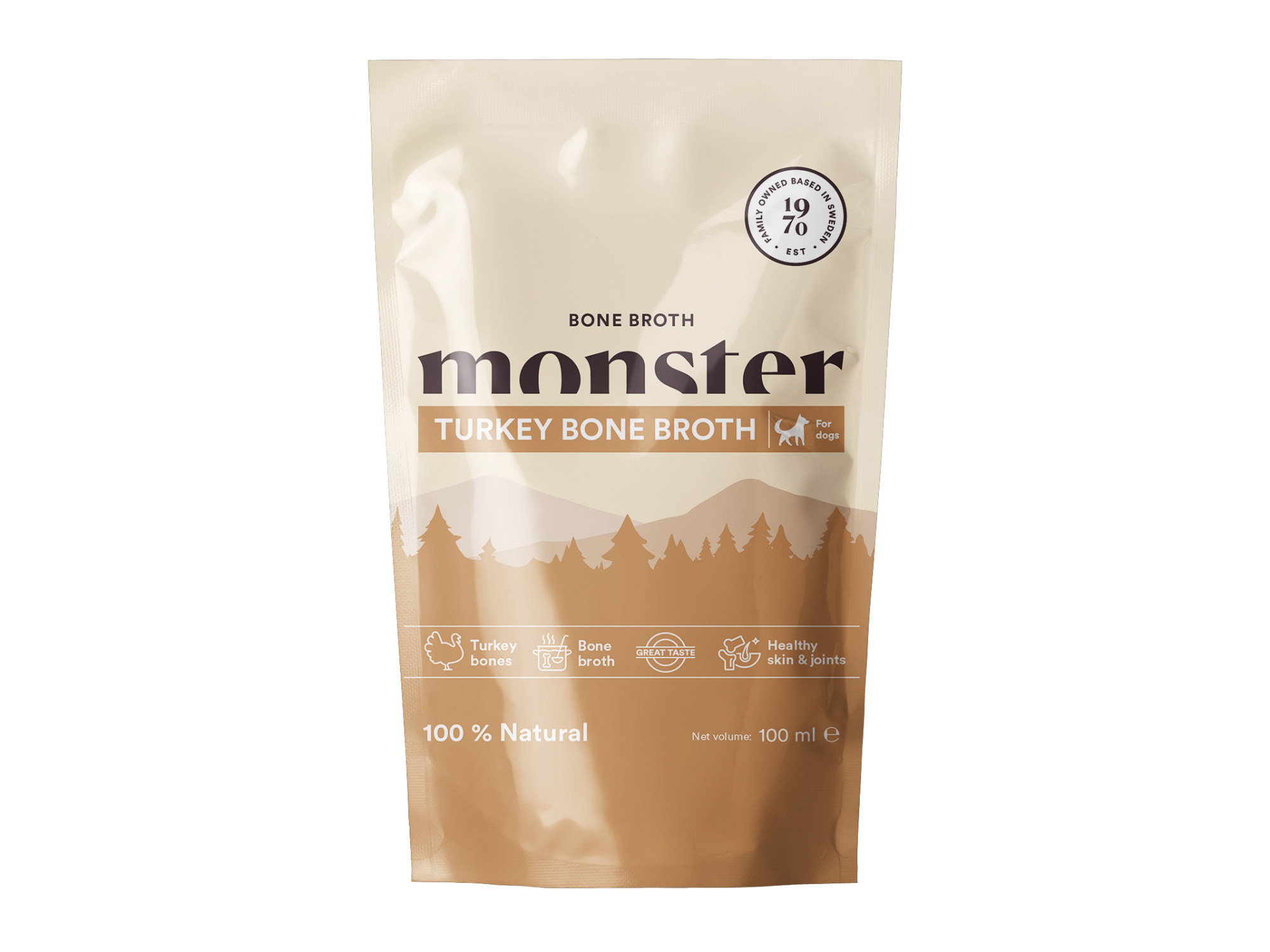 Monster flytende beinkraft av kalkun