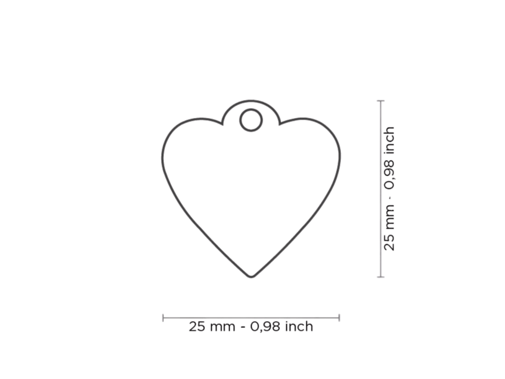 MyFamily ID brikke hjerte