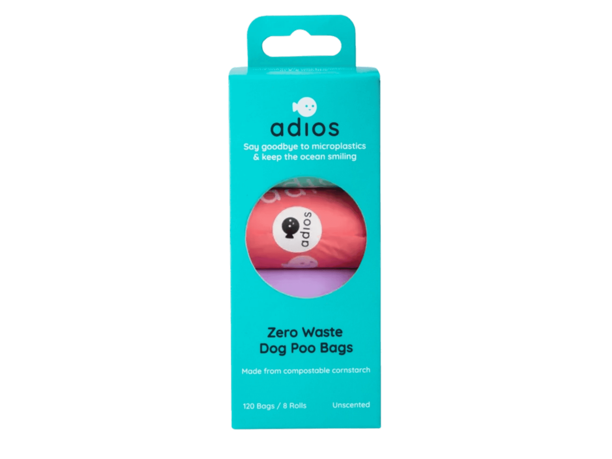 Adios komposterbare fargede hundeposer uten håndtak - Hundepappa