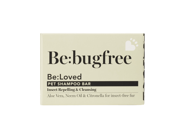 Be:bugfree flåttavstøtende sjampobar med valmuefrø og sitrongress - Hundepappa