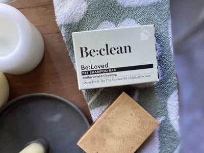Be:clean antibakteriell sjampobar med grønn te og tetreolje - Hundepappa