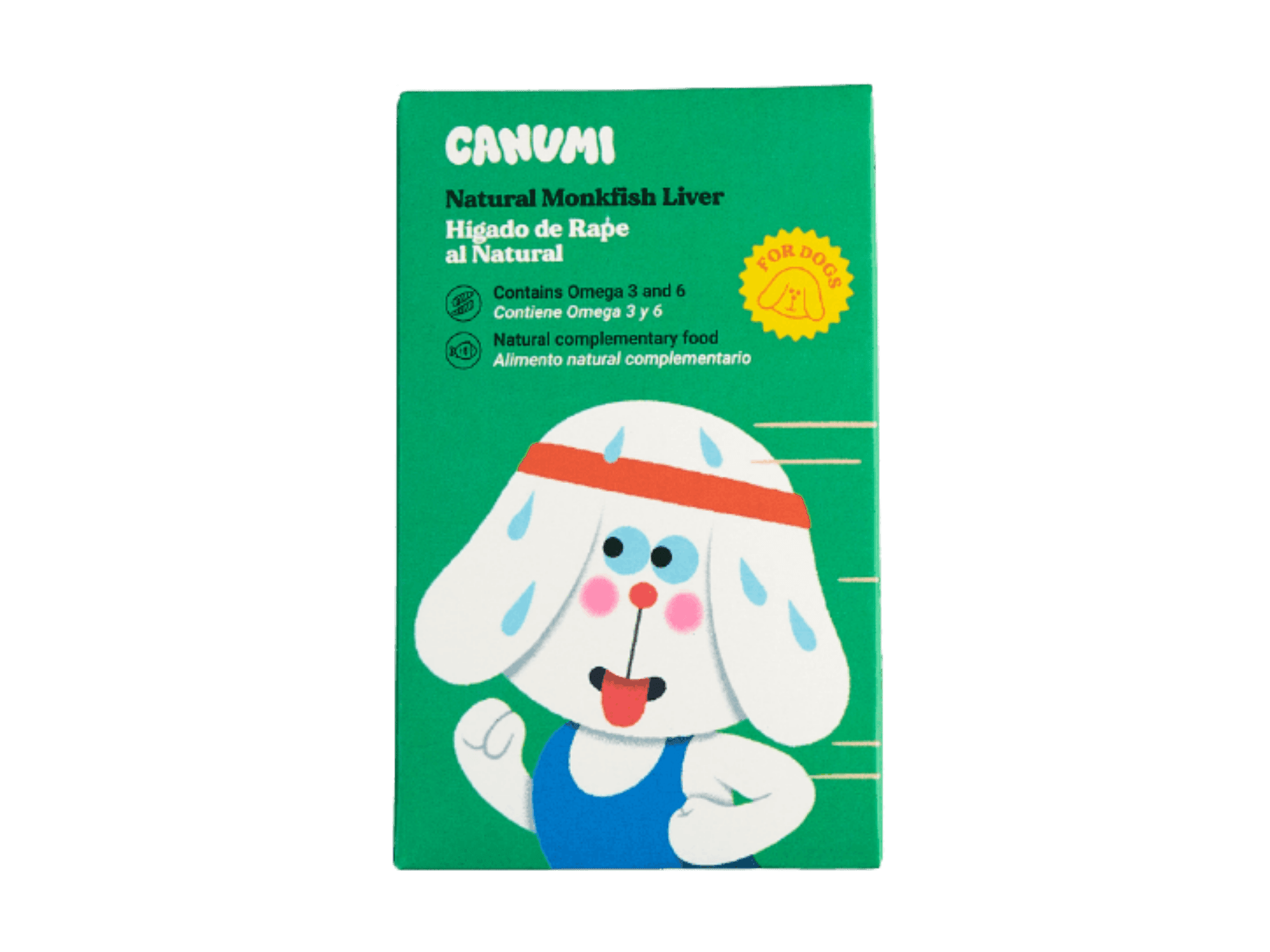 Canumi hermetisert breiflabblever i vann - Hundepappa