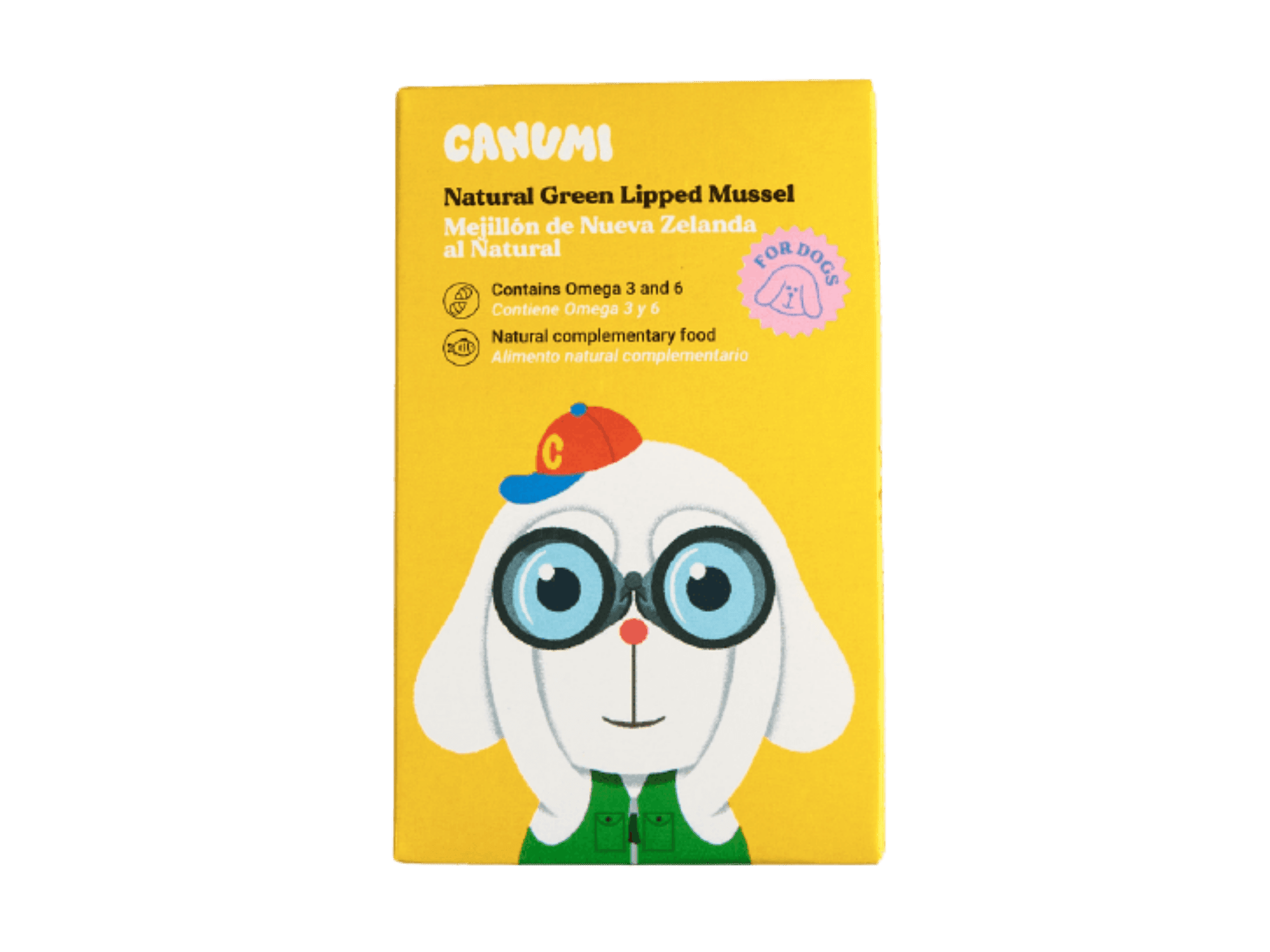Canumi hermetisert grønnleppemusling i vann - Hundepappa