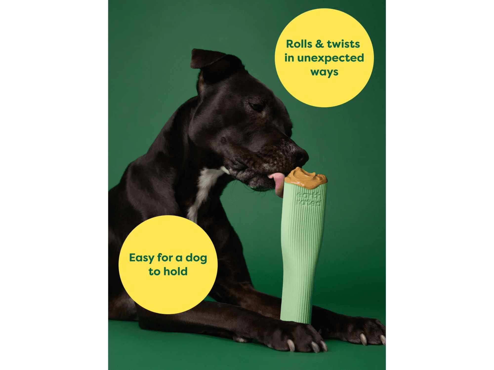 Earth Rated Chew Toy godbitholder i naturlig gummi - Hundepappa