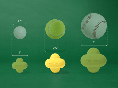 Earth Rated Fetch Toy apportleke i naturlig gummi - Hundepappa