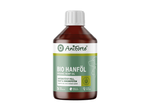 AniForte økologisk hampfrøolje 250 ml - Hundepappa