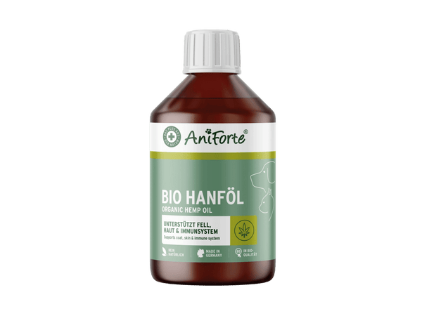 AniForte økologisk hampfrøolje 250 ml - Hundepappa
