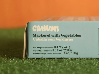 Canumi hermetisert makrell med grønnsaker 240 g - Hundepappa