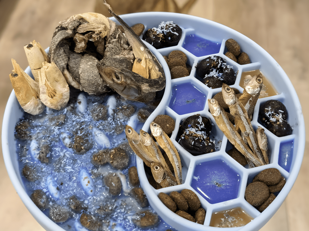 Cooka's Cookies strøssel av kokos og spirulina 65 g - Hundepappa