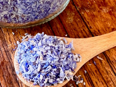 Cooka's Cookies strøssel av kokos og spirulina 65 g - Hundepappa