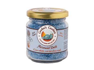 Cooka's Cookies strøssel av kokos og spirulina 65 g - Hundepappa