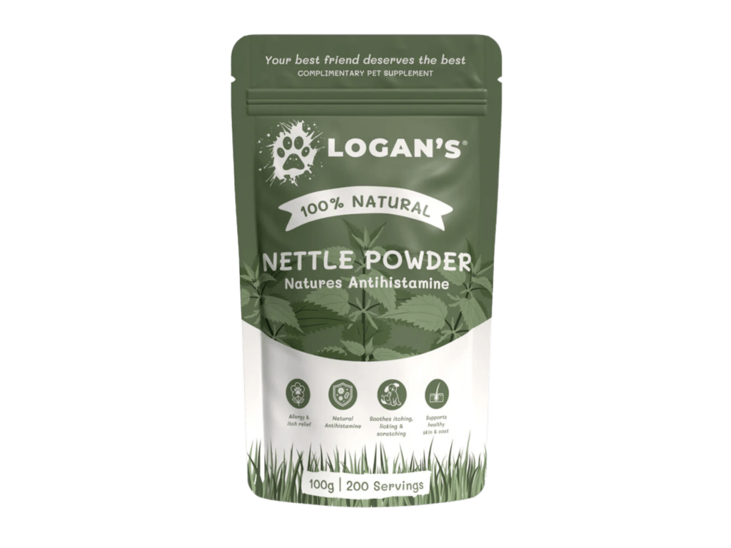 Logan's Brenneslepulver 100 g - Hundepappa
