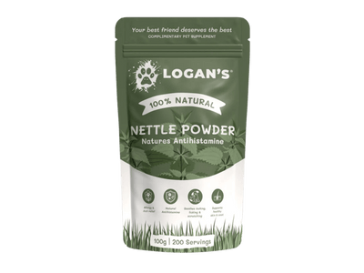 Logan's Brenneslepulver 100 g - Hundepappa