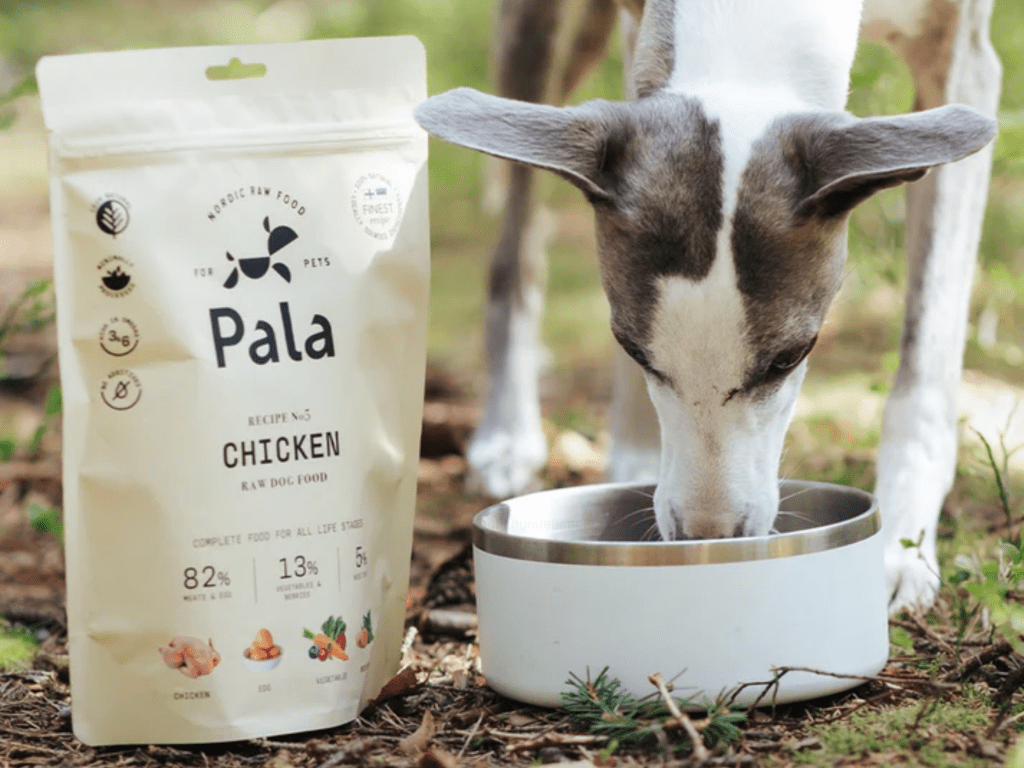 Pala Recipe 5 lufttørket råfôr av kylling - Hundepappa