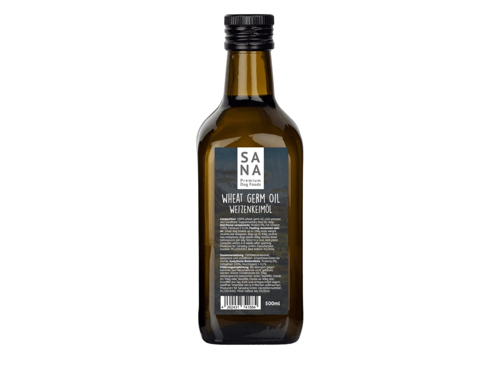 Sana kaldpresset hvetekimolje - Hundepappa