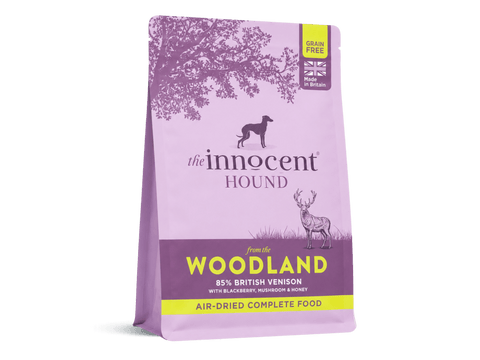 The Innocent Hound lufttørket råfôr av hjort 1 kg - Hundepappa