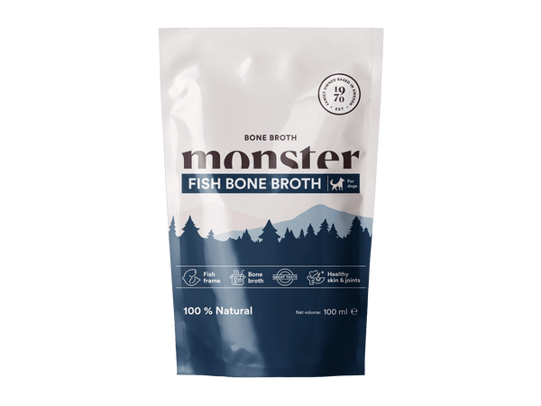 Monster flytende beinkraft av fisk - Hundepappa