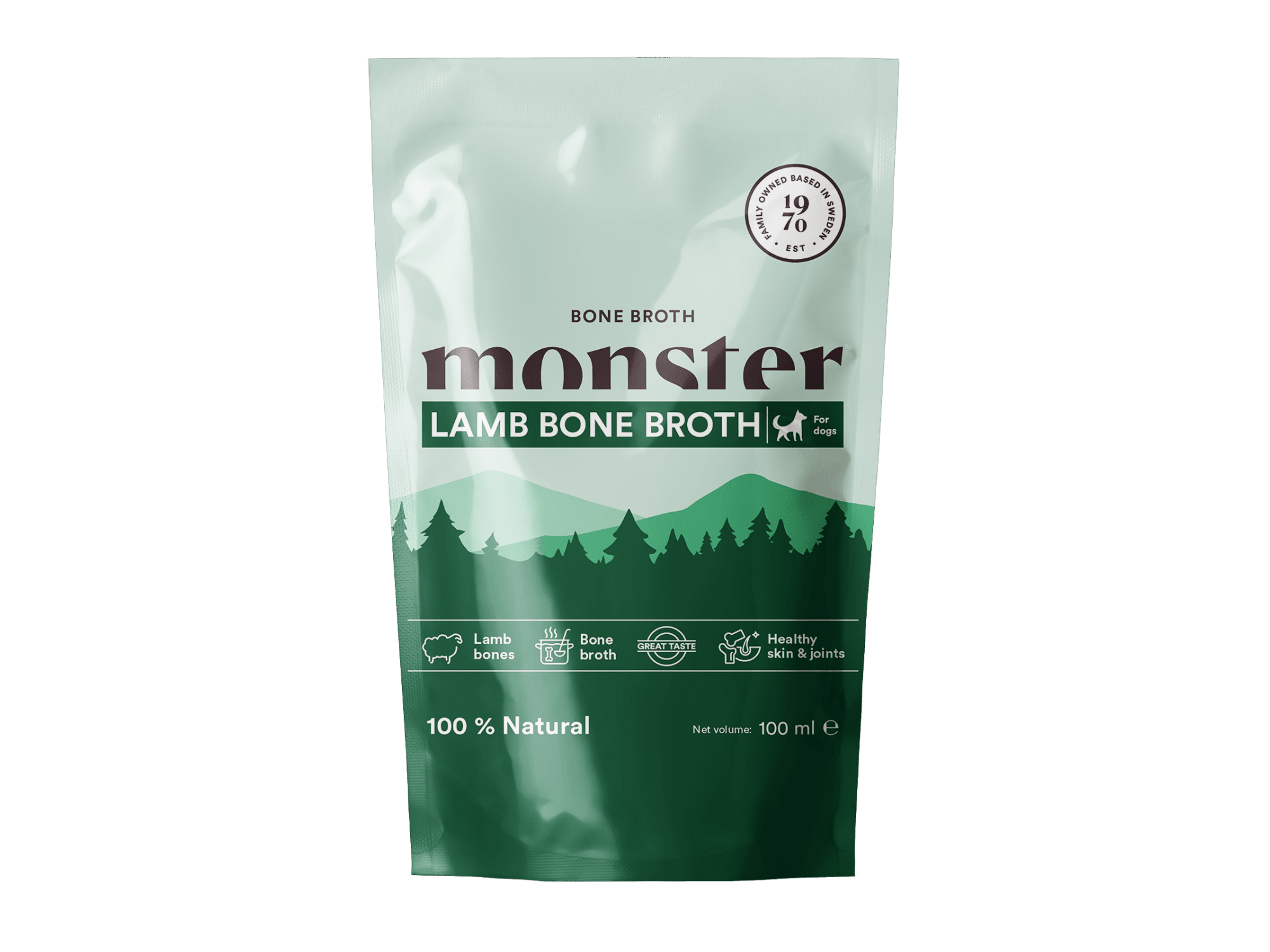 Monster flytende beinkraft av lam - Hundepappa