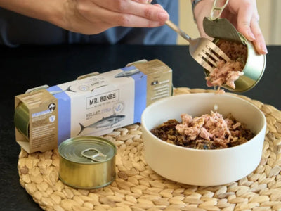 Mr. Bones hermetisert bullet tuna 240 g - Hundepappa