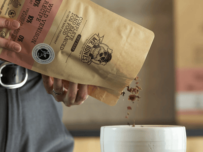 Mr. Bones lufttørket råfôr av hjort og storfevom - Hundepappa