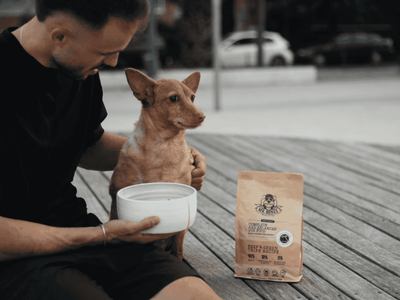 Mr. Bones lufttørket råfôr av kalv - Hundepappa