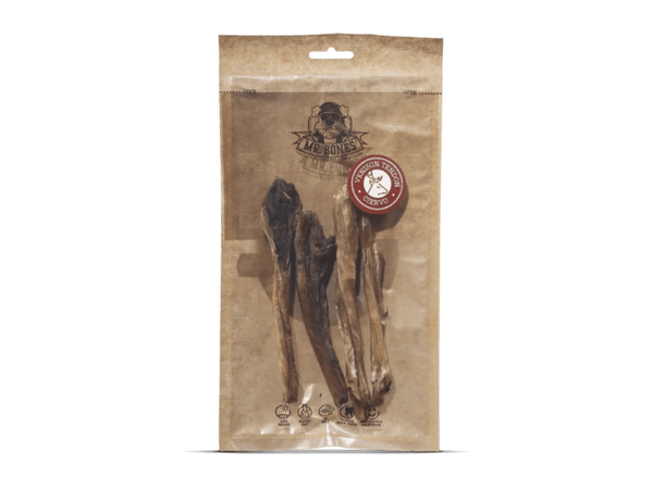 Mr. Bones Natural Snacks lufttørkede hjortesener 4 stk - Hundepappa