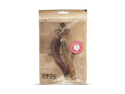 Mr. Bones Natural Snacks lufttørkede oksemuskler 2 stk - Hundepappa