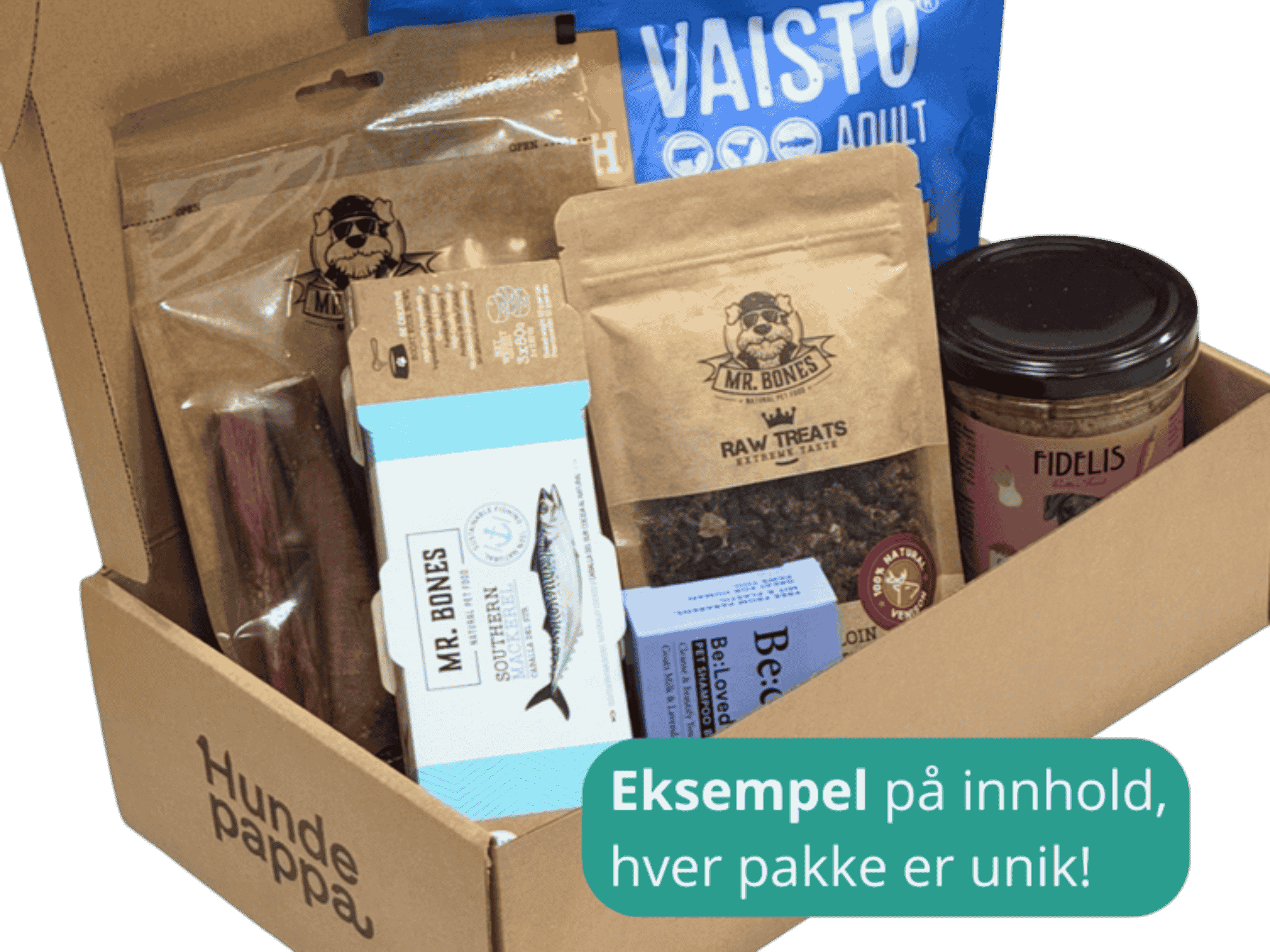 Mysteriepakke - Hundepappa