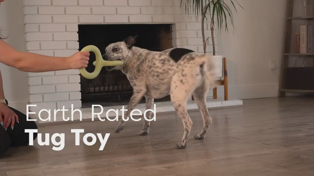 Earth Rated Tug Toy drakampleke i naturlig gummi