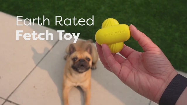 Earth Rated Fetch Toy apportleke i naturlig gummi