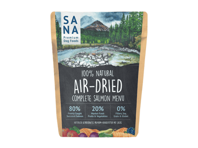 Sana lufttørket råfôr av laks - Hundepappa